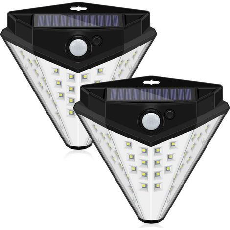 New Solar Light Human Sensing Light 32Led Outdoor Wall Lights Waterproof Garden Lighting Sensing Lightsn (1/5)