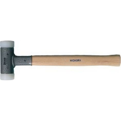 Mallet Con Manico In Legno, Diametro Della Testa: 50Mm Lungo. 120 Mm, Testa Lunga. Totale 370 Millimetri