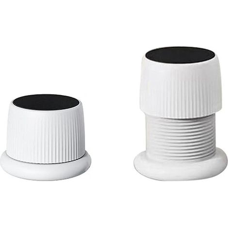 2 patins pour pieds de table, rehausseurs réglables, sans revêtement, protections pour pieds de chaise, protections de sol pour parquet (1/5)