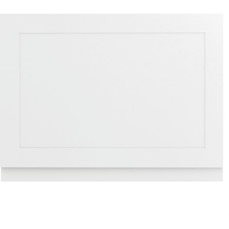700mm Shaker Style End Bath Panel White