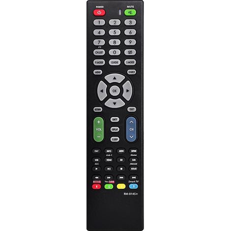 télécommande universelle de remplacement rm-014s+ pour appareils électroménagers (1/5)