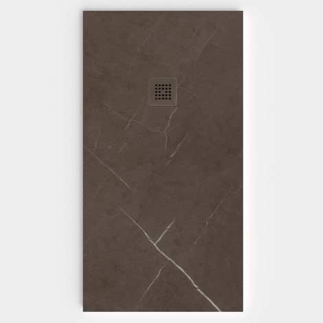 VAROBATH - Receveur de douche 3D 100x140 - Modèle EMPERADOR effet marbre (1/5)
