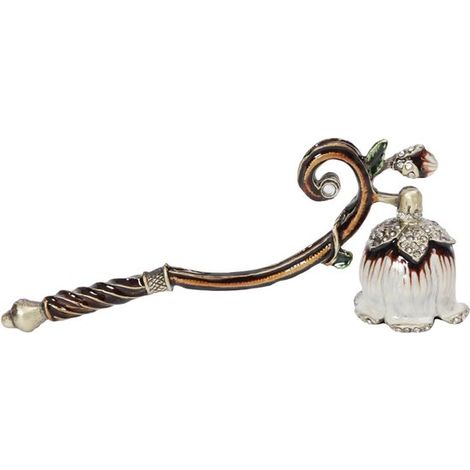 Apagavelas, extintor de velas vintage con mango largo, extintor de velas decorativo de metal antiguo como regalo para la decoración del hogar (1/5)
