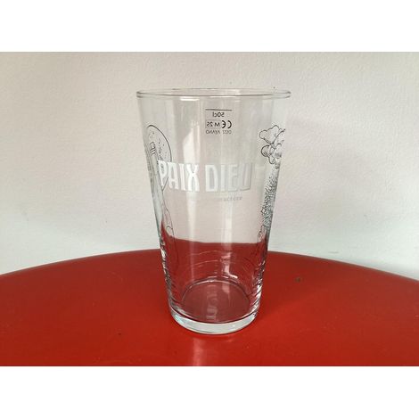 Paix Dieu - Grand verre à bière 33/50 cl - Modèle rare - Neuf