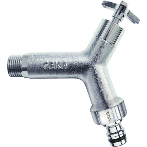 GEKA Wasserhahn GEKA plus Messing verchromt IG NenngrößeAußengewinde 1/2"