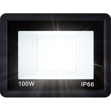 AUFUN 5x100W LED Projecteur Superhell LED Projecteur extérieur IP65 étanche Aluminium Projecteur Lumière pour jardin (1/5)