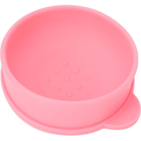 Pot à cire de rechange pour chauffe-cire, accessoire d'épilation en silicone rose (1/5)