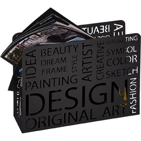 Porte-Revues Design "Original Art" 35cm Noir
