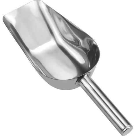 Pelle Alimentaire Cuillère à Glace Pelle en Acier Inoxydable Pelles à Nourriture Pelle de Sucrerie Multifonction à Glace Grain Patisserie Sucre Bonbons pour Mariages Fêtes Bar Cuisine (1/5)