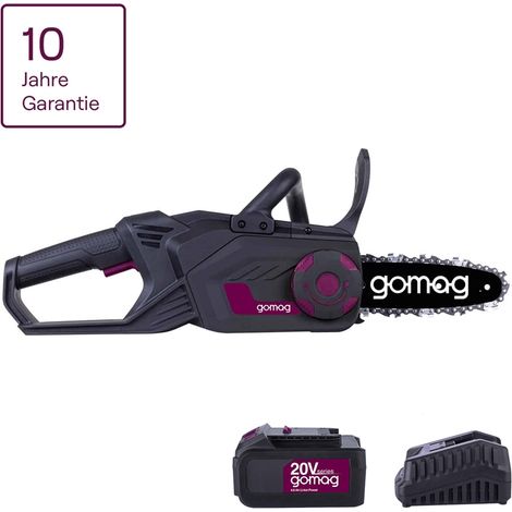 Gomag Akku-Kettensäge GO-KS200 20V Schnittlänge 20cm + Akku/ Ladegerät (1/5)
