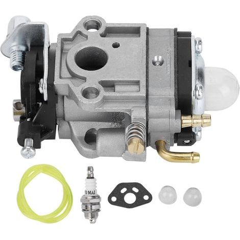 Kits de carburateur de remplacement de carburateur de 10mm adaptés pour Weedeater 1E34F 1E36F TU26 TL26 débroussailleuse 26cc 33cc (1/5)