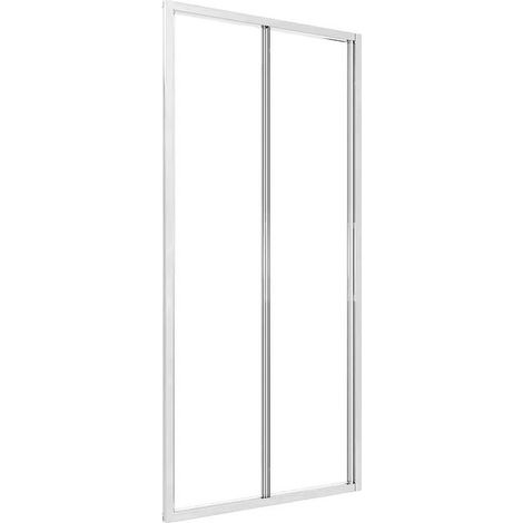 Porta Pieghevole 77-81x185h 4mm Cromato - Volta
