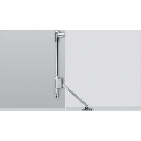 Hettich MB-Klappenhalter,  Klassik D 21700 vernickelt,  rechts