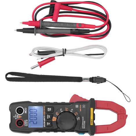 Digitales Multimeter mit Stromzange, Voltmeter, AC/DC-Tester mit Digitalanzeige (1/5)