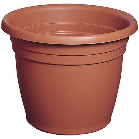 Vaso tondo in polipropilene - Specifiche: Ø 35x29h - Lt 14
