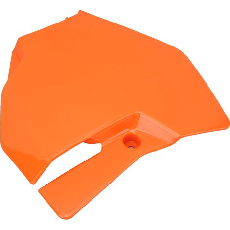 Cache de plaque d'immatriculation avant en plastique ABS pour moto EXC 150 250 300 TPI (2020-2022), orange (1/5)