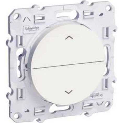 Pulsador Blanco - Odace 2 Botones Subida/Bajada para Persianas enrollables
