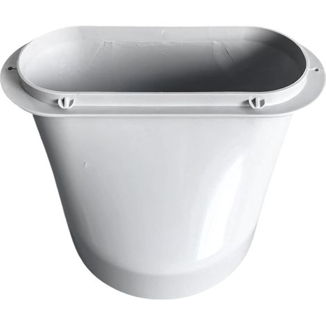 Raccord de tuyau d'évacuation pour climatiseur portable de 15 cm (5,9 pouces),adaptateur de connecteur de tube de ventilation pour plaque d'étanchéité (1/5)