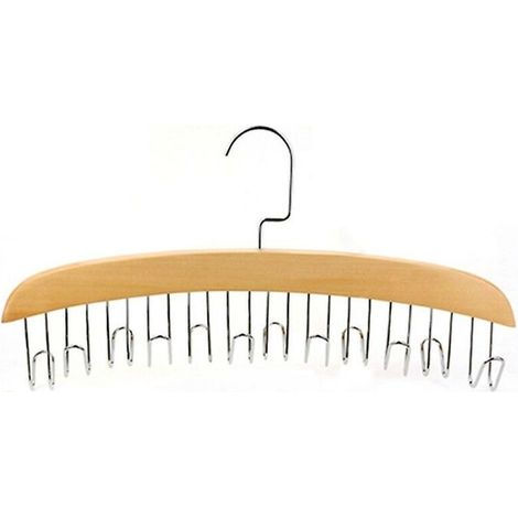 Home Multi-Functional Tie Hook Solid Wood Belt Storage Hangage (1/5)