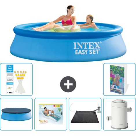 Easy Set Pool Rund - 244x61 cm - 7-teilig S70