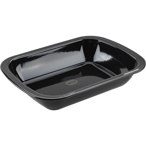 Dr. Oetker Back-Idee - Teglia per dessert e casseruola smaltata, 34 x 24,5 x 6,5 cm, resistente al calore fino a 400°C, resistente al taglio e ai graffi, lavabile in lavastoviglie (1/4)