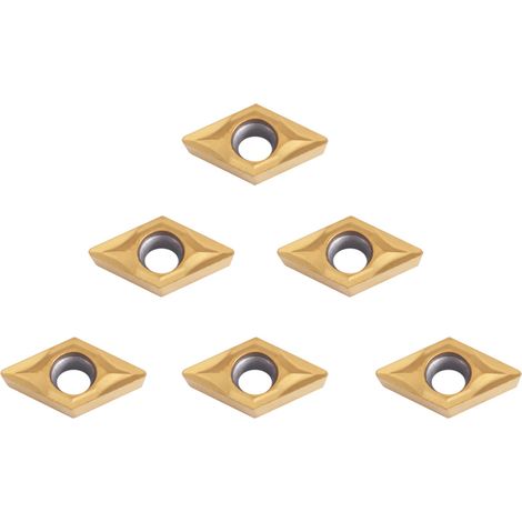 10 Stück CNC-Hartmetall-Wendeschneidplatten für Drehmaschinen mit Box (1/5)
