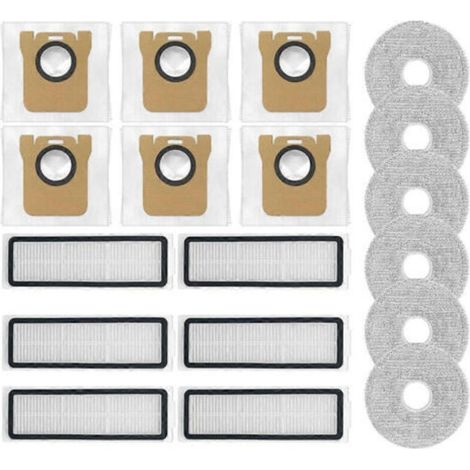 Kit de 18 piezas para la aspiradora Xiaomi Mijia 5 PRO / OV21CN: filtro HEPA, paño de limpieza, bolsa para el polvo. (1/3)