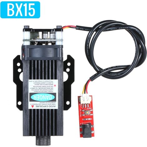 Irovami Module VG-L7 BX15 15W pour machine à graver, tête bleu-violet (1/5)