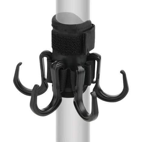 Colgador de sombrilla de playa, gancho para sombrilla de patio, gancho para bolso, soporte para colgar sombrilla, accesorios para sombrillas para excursiones de un día y acampadas (1/5)