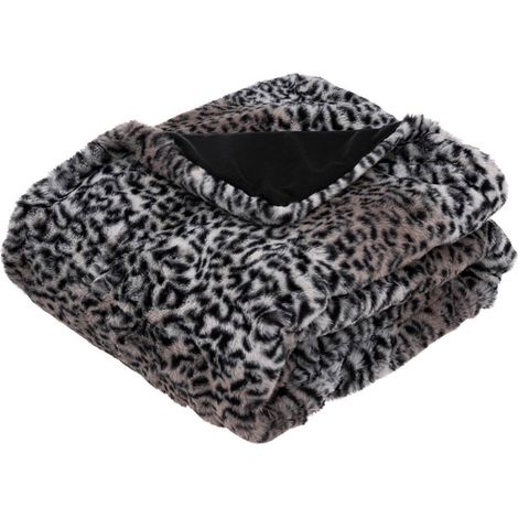 Manta efecto piel de leopardo 125X150cm - Feeric lights & christmas