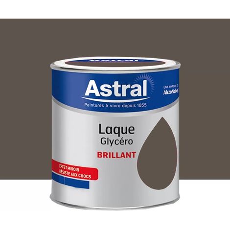 Laque Glycéro Brillante ASTRAL Bois foncé 0,5 L (1/2)