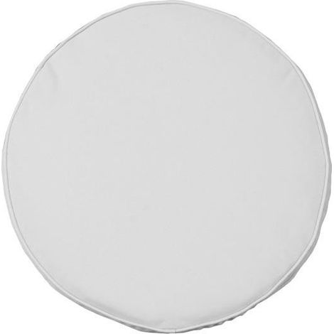 Set 2 cuscini di ricambio bianchi per poltrone   67x68 cm salottino Anfora marrone (1/2)