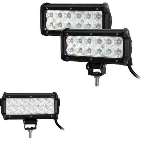 Bande lumineuse LED étanche, ajustement universel, 6,5 pouces, paquet de 2 (1/2)