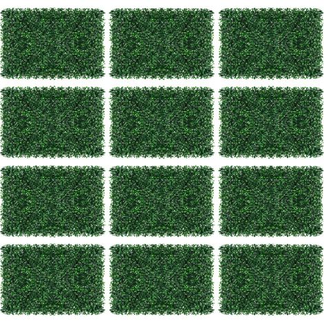 Paneles decorativos de pared, diseño de césped artificial, bajo mantenimiento, ecológico. (1/2)