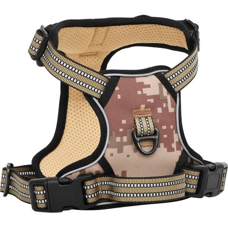 Harnais pour chien avec laisse et collier réglables L CFW13452 (1/5)