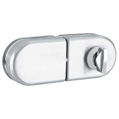 Ahlsen Loquet en acier inoxydable de serrure de porte de demi-cercle de 10 12 mm avec des clés (1/5)