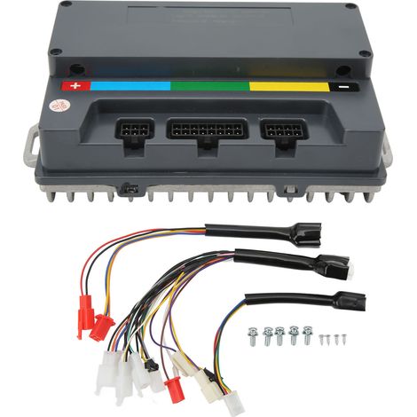 Moto électrique EM50SP 3960W pour contrôleur sinusoïdal VOTOL ECU, étanche IP67, programmable par PC (1/5)