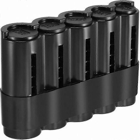 Boîte de rangement pour distributeur de pièces de monnaie, idéale pour les taxis, les bars et les restaurants (noire) (1/3)