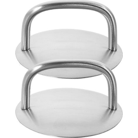 Lot de 2 poignées métalliques pour couvercles de casseroles et poêles, pratiques et faciles à utiliser. WHBYV (1/4)