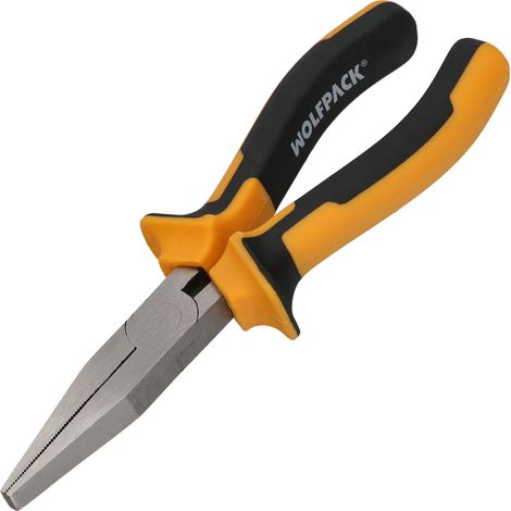 Pinza a Bocca Piatta 150 mm. Acciaio DIN 5745 (1/4)