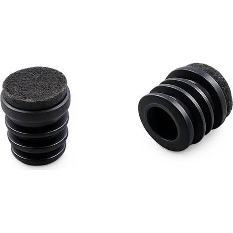 Embout entrant rond pour pied de chaise 25 mm – Semelle feutre anti-bruit et anti-rayure – Protection pour parquets sensibles – Ajile