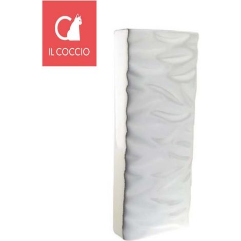 Umidificatore Il Coccio Originale Ceramica Rilievo Per Termosifoni Stufa Bianco (1/5)