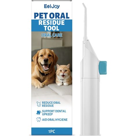 Brosse à dents manuelle pour chats et chiens – nettoie les dents, élimine les impuretés et les odeurs, et laisse les dents fraîches et propres – 1 pièce (1/5)