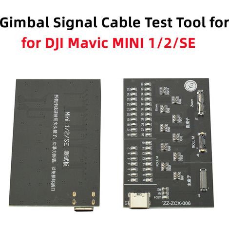 Kompatibel mit der DJM Mavic mini1/mini2/SE Gimbal-Kamerasignalkabel-Testplatine und dem Drohnen-Koaxialkabel (1/5)