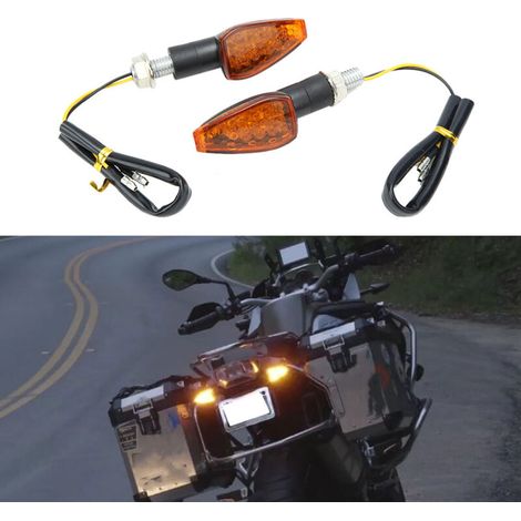 Stück Motorradblinker mit 14 gelben LEDs für Yamaha - Richtungsblinker