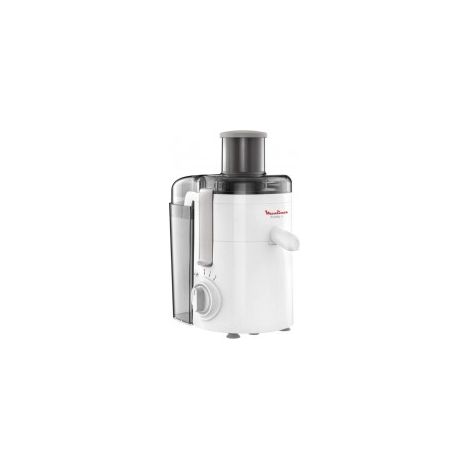 Moulinex JU370110 Frutelia Plus Centrifuga Spremiagrumi 350W 2 Velocita' Funzione Pulse Filtro Acciaio Inox colore Bianco (1/5)