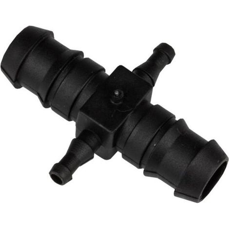 Autopot Kreuzstück 16 mm 6 mm Bewässerungssystem Rohrverbinder Wasserleitung PE Verbinder