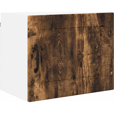 Meuble mural de cuisine,Armoire de cuisine avec étagère Chêne fumé 50 x 31 x 40 cm CFW14700 (1/5)
