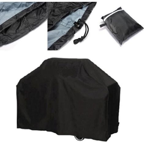 Grillabdeckung - Schwarz - XL 190x71x117CM - Polyester 190T - Wasserdicht - UV-beständig