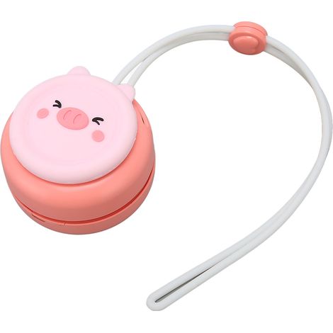 Ventilateur de cou rechargeable sans pales, cordon réglable, 3 vitesses, mini ventilateur suspendu USB pour extérieur, portable et silencieux (1/5)